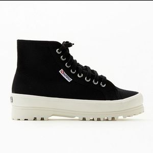 Superga high top lace-up platform sneakers (2341 Alpina)